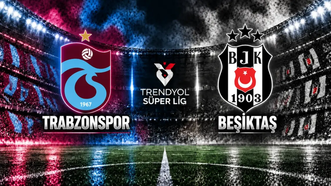 Trabzonspor Beşiktaş Maçı: Papara Park’ta İkinci Top Savaşı
